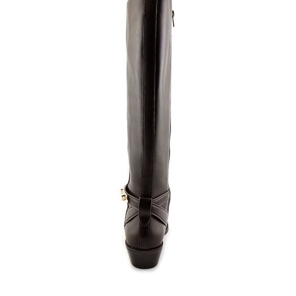 Coach Caroline Round Toe Leather Knee High Boot - Picture 4 of 7